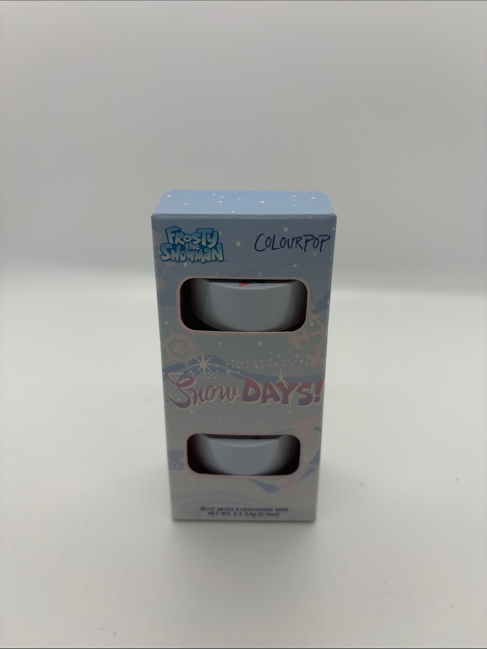 ColourPop Snow Days! Kids Bath & Skin Set - Light Blue and White Packaging